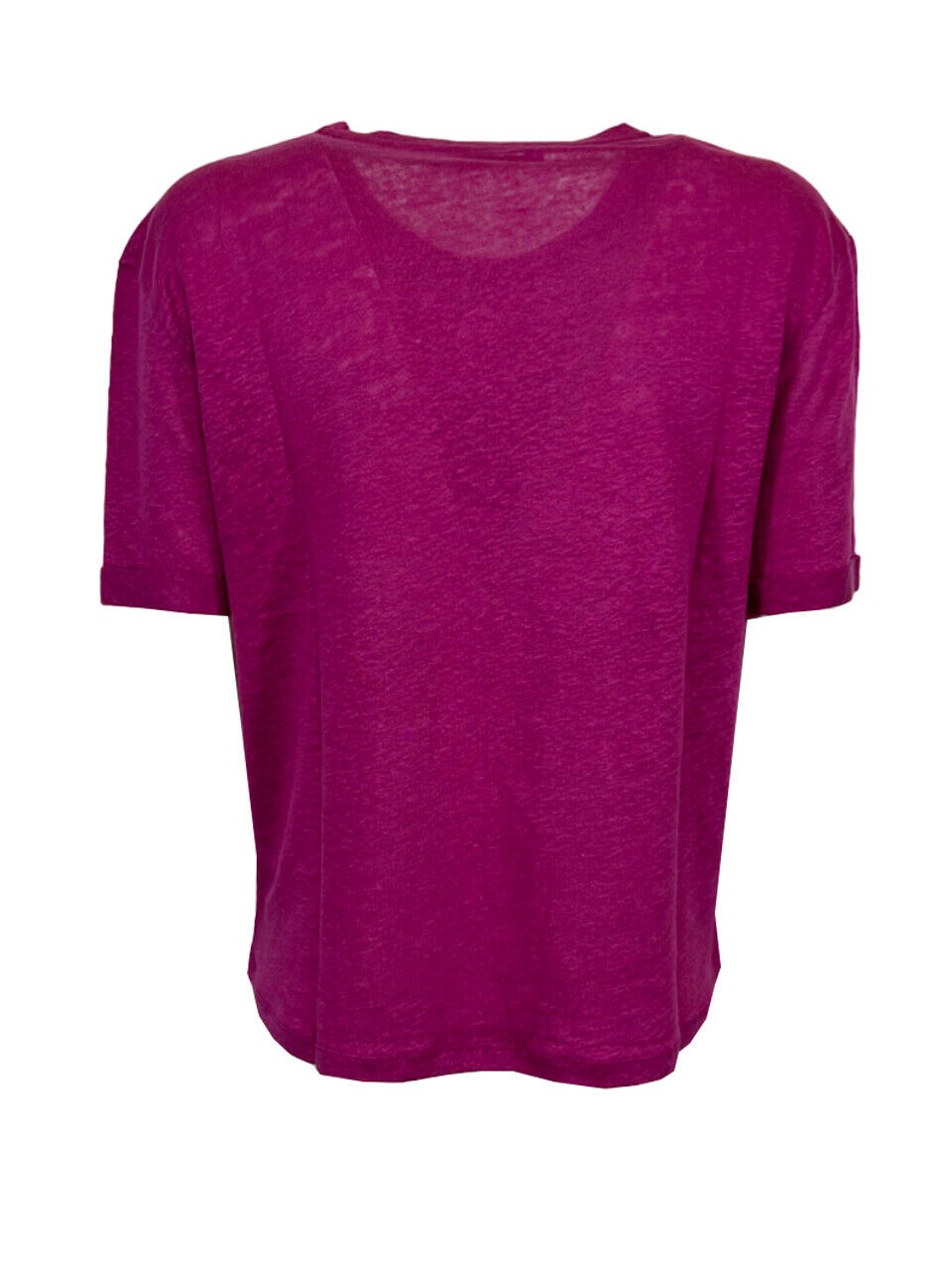 LA FEE MARABOUTEE t-shirt donna girocollo lino DAVILIA 100% lino