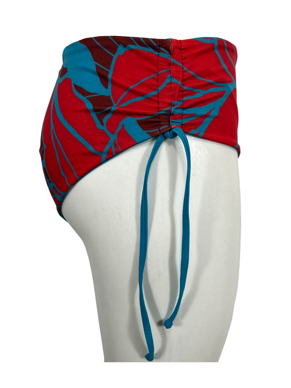 FEELING by JUSTMINE bikini coppa C turchese/rosso/amarena FCOBKSS24-B2863C 6056 MADE IN ITALY