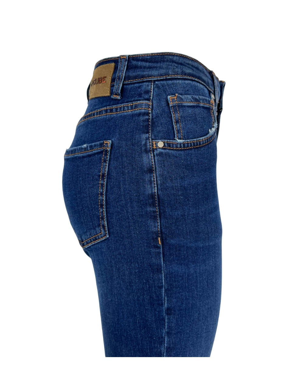 J-CUBE jeans donna skinny stone washed ALICE 99% cotone 1% elastan MADE IN ITALY