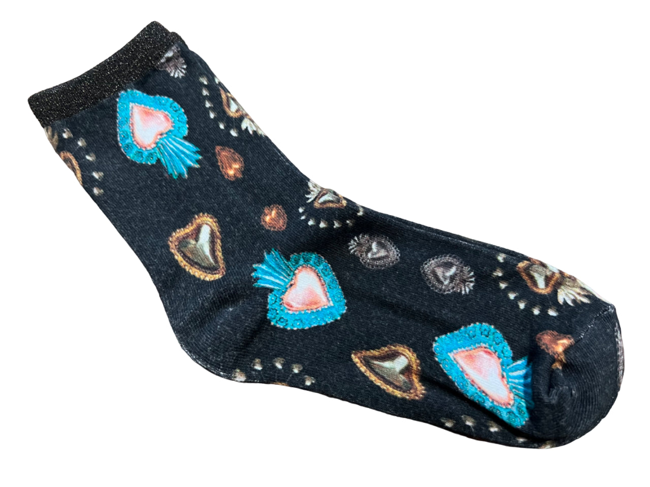 IL THE DELLE 5 calzino donna fantasia SOCKS Tg. Unica 36/40 new