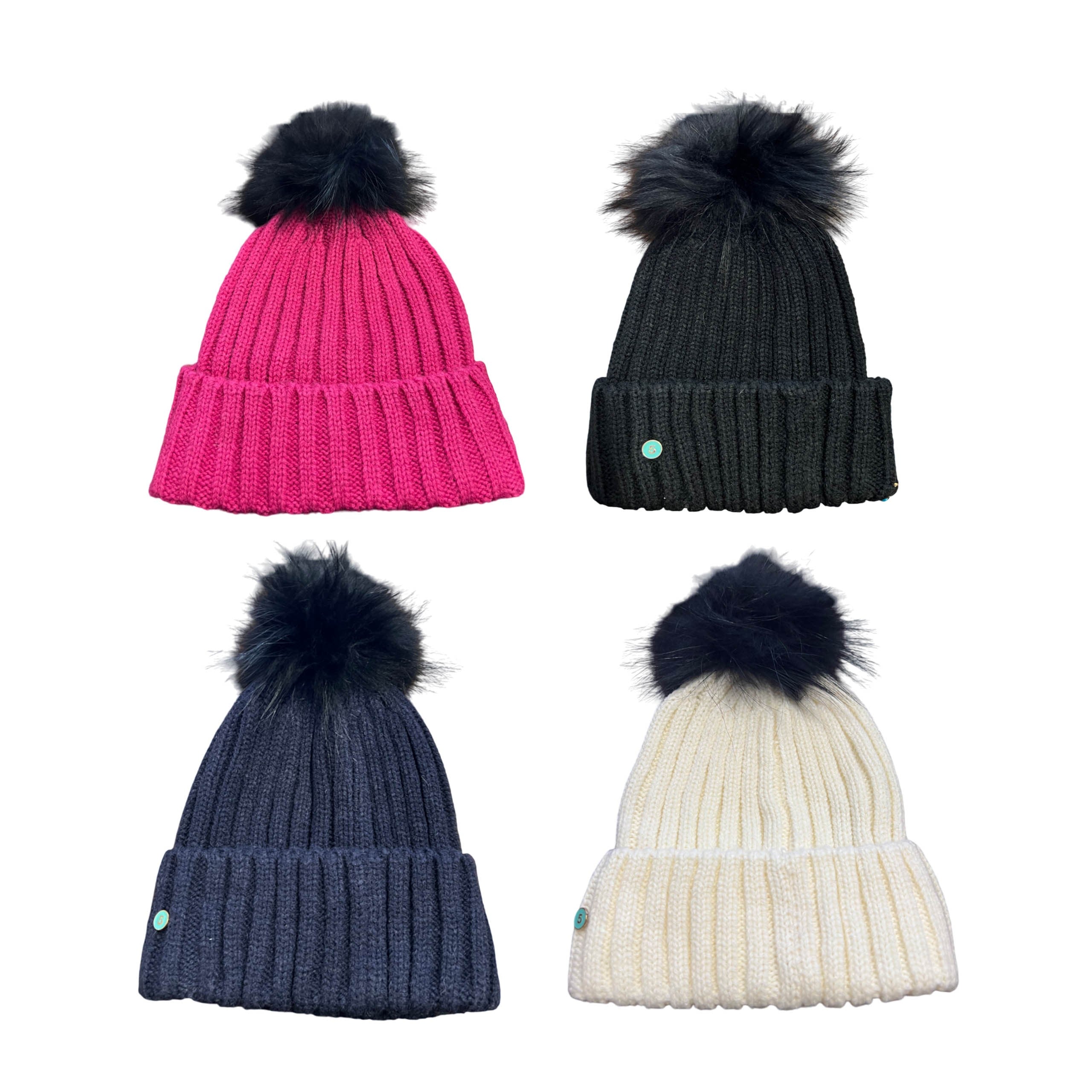 IL THE DELLE 5 cappello donna lana a coste DALILA 30% lana 70% acrilico