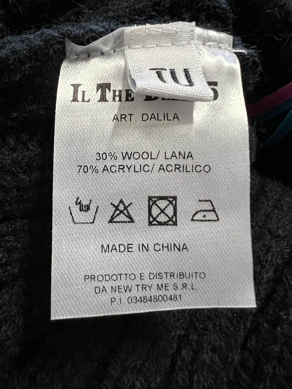 IL THE DELLE 5 cappello donna lana a coste DALILA 30% lana 70% acrilico