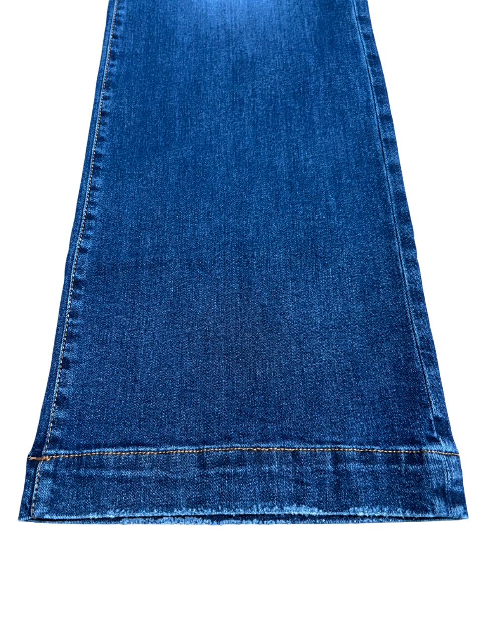 J-CUBE jeans donna palazzo stone washed MILA 99% cotone 1% elastan MADE IN ITALY