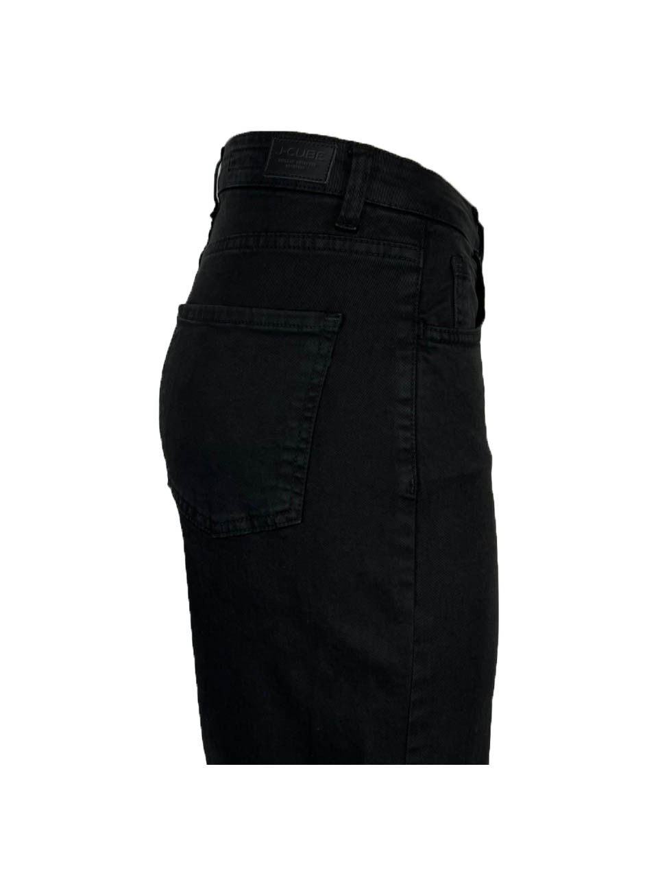 J-CUBE pantalone donna modello jeans flare gabardina invernale KAOTICA 300 MADE IN ITALY
