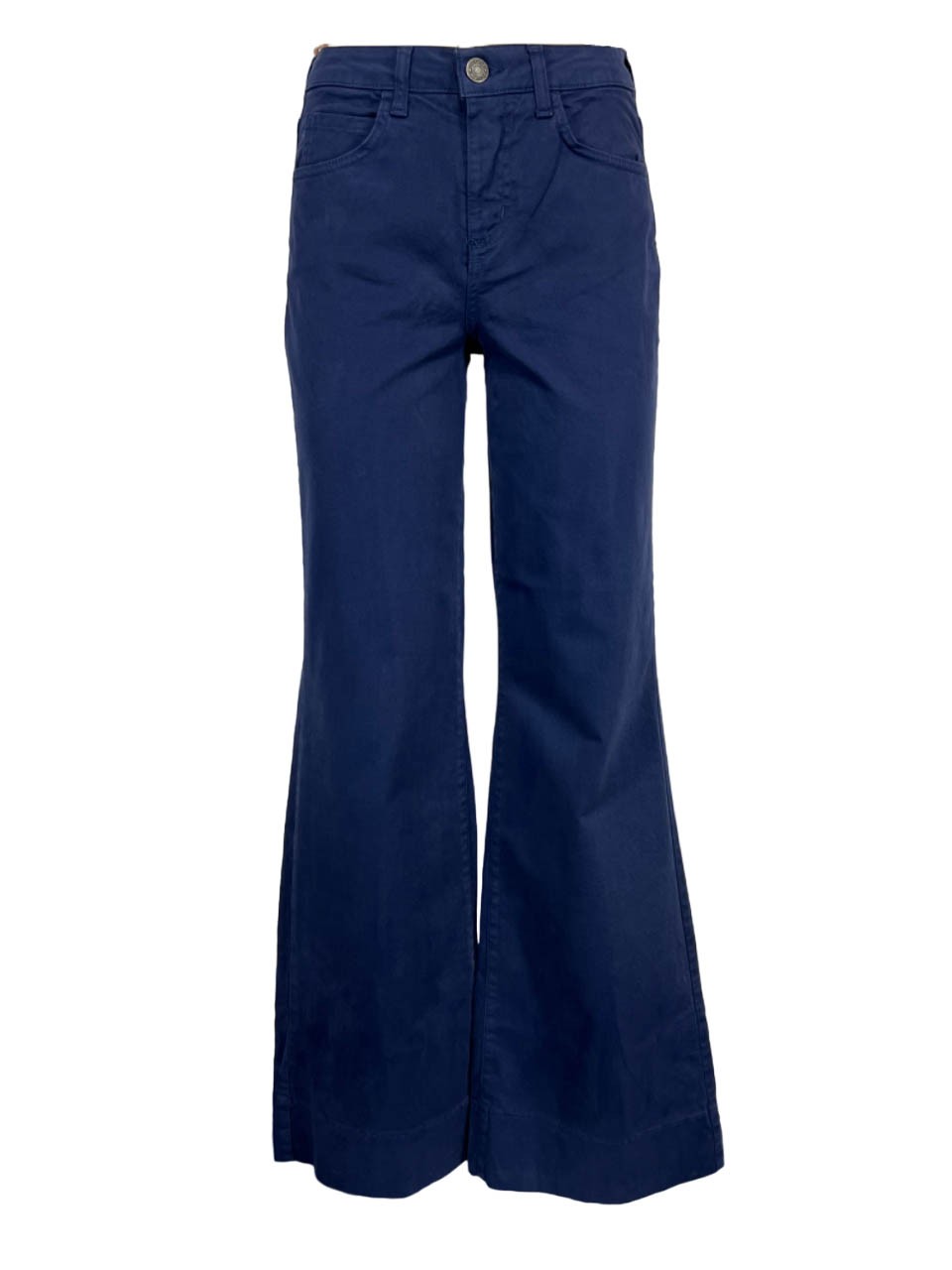 J-CUBE pantalone donna modello jeans flare gabardina invernale KAOTICA 300 MADE IN ITALY
