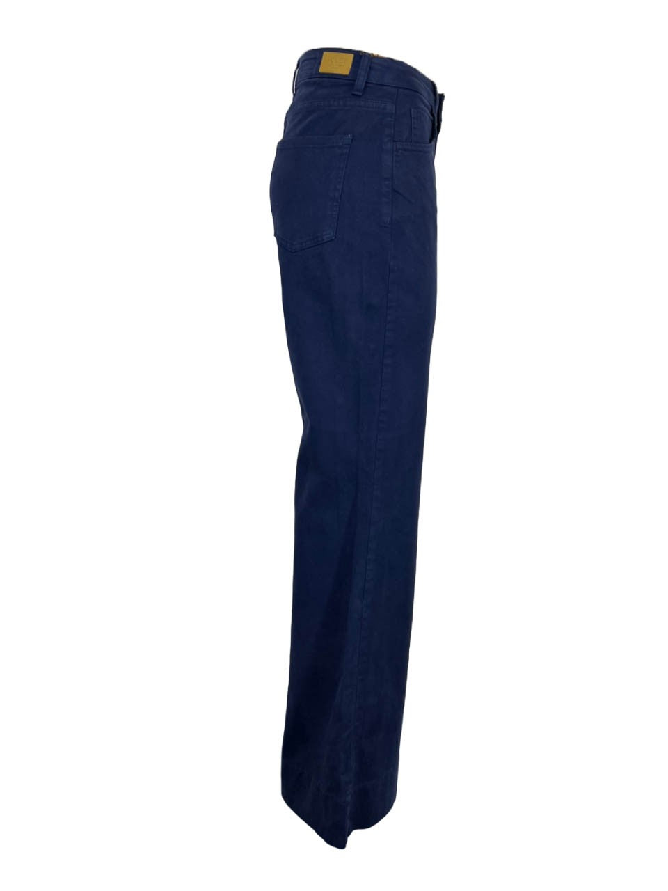 J-CUBE pantalone donna modello jeans flare gabardina invernale KAOTICA 300 MADE IN ITALY