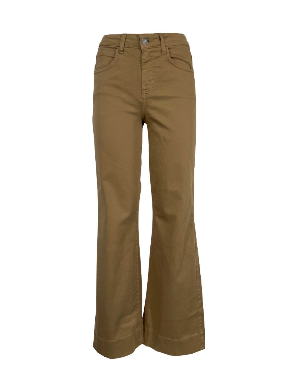 J-CUBE pantalone donna modello jeans flare gabardina invernale KAOTICA 300 MADE IN ITALY