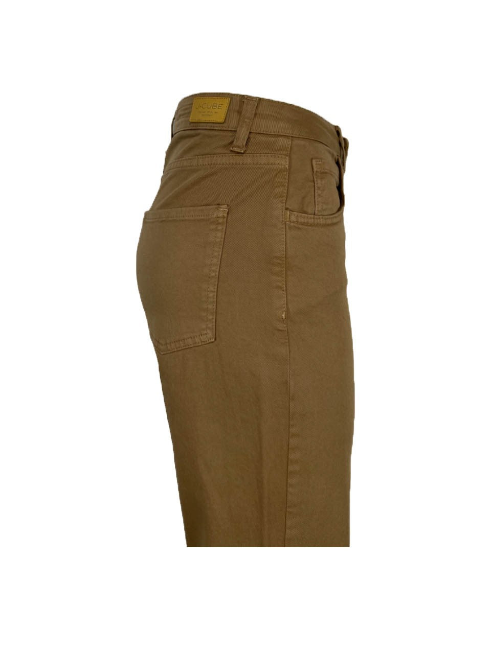 J-CUBE pantalone donna modello jeans flare gabardina invernale KAOTICA 300 MADE IN ITALY