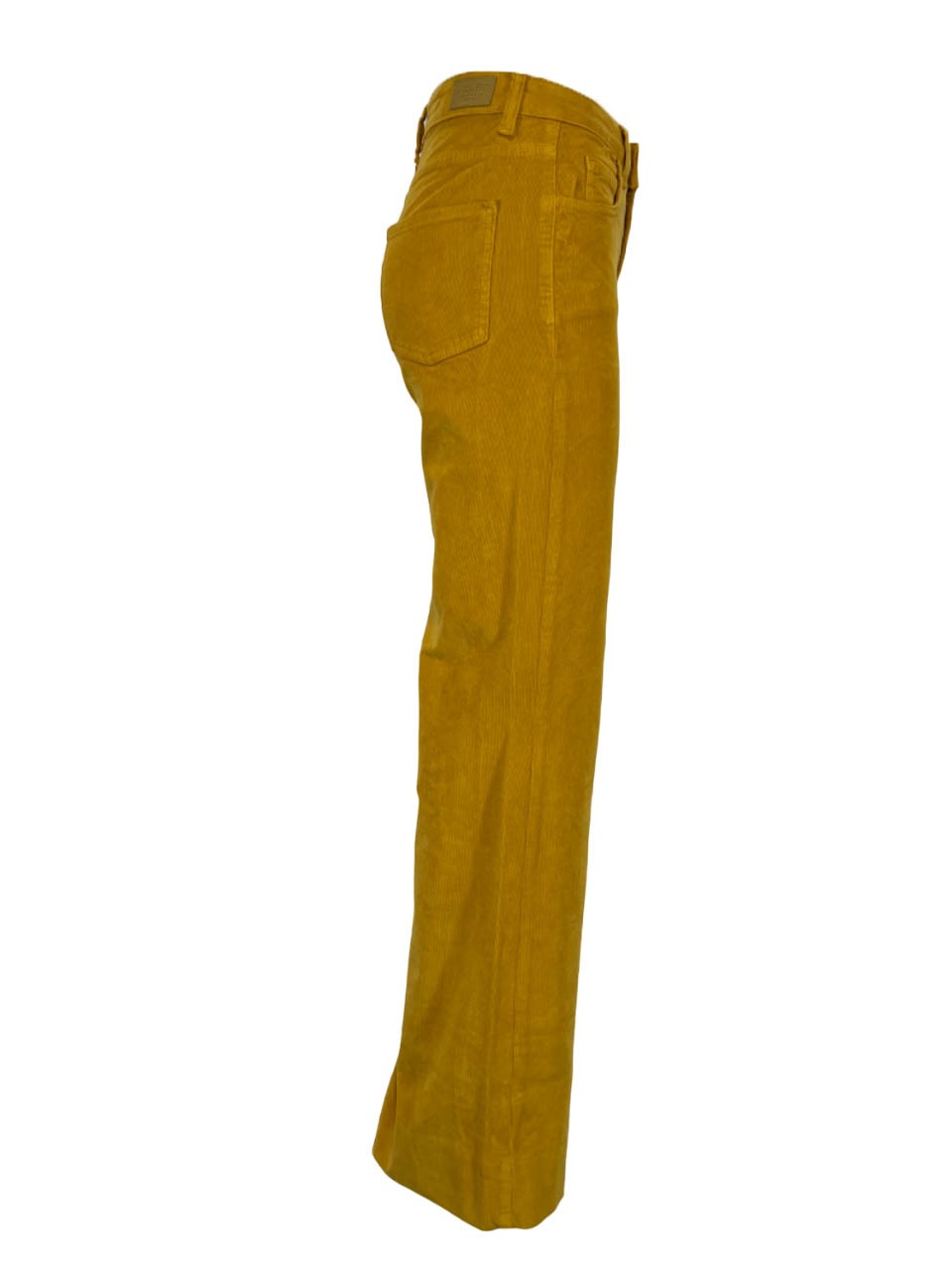 J-CUBE pantalone donna modello jeans flare velluto 2000 righe  KAOTICA 301 MADE IN ITALY