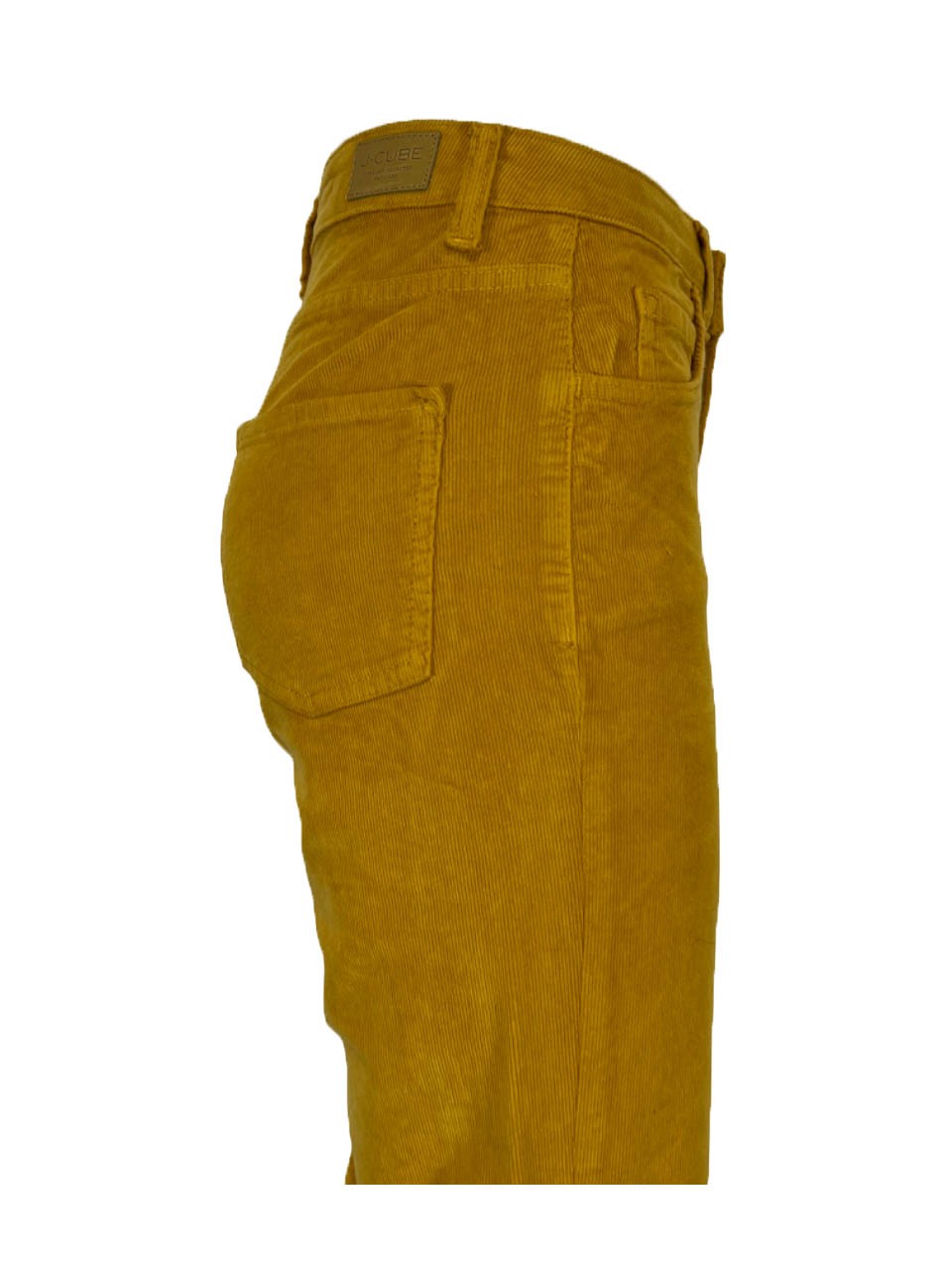 J-CUBE pantalone donna modello jeans flare velluto 2000 righe  KAOTICA 301 MADE IN ITALY