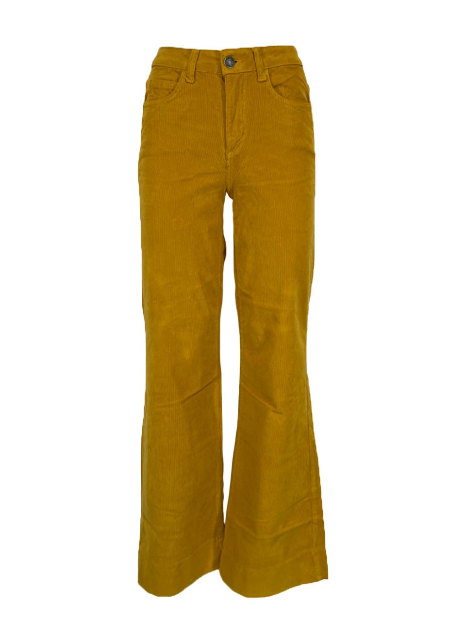 J-CUBE pantalone donna modello jeans flare velluto 2000 righe  KAOTICA 301 MADE IN ITALY