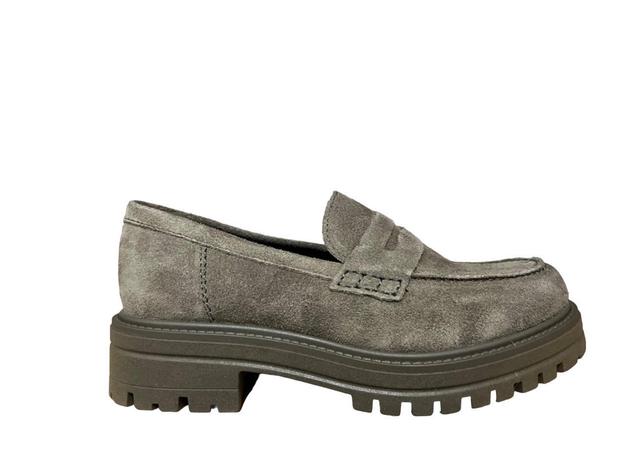 FRANCESCO BRUNELLI mocassino donna camoscio AO4105 100% pelle