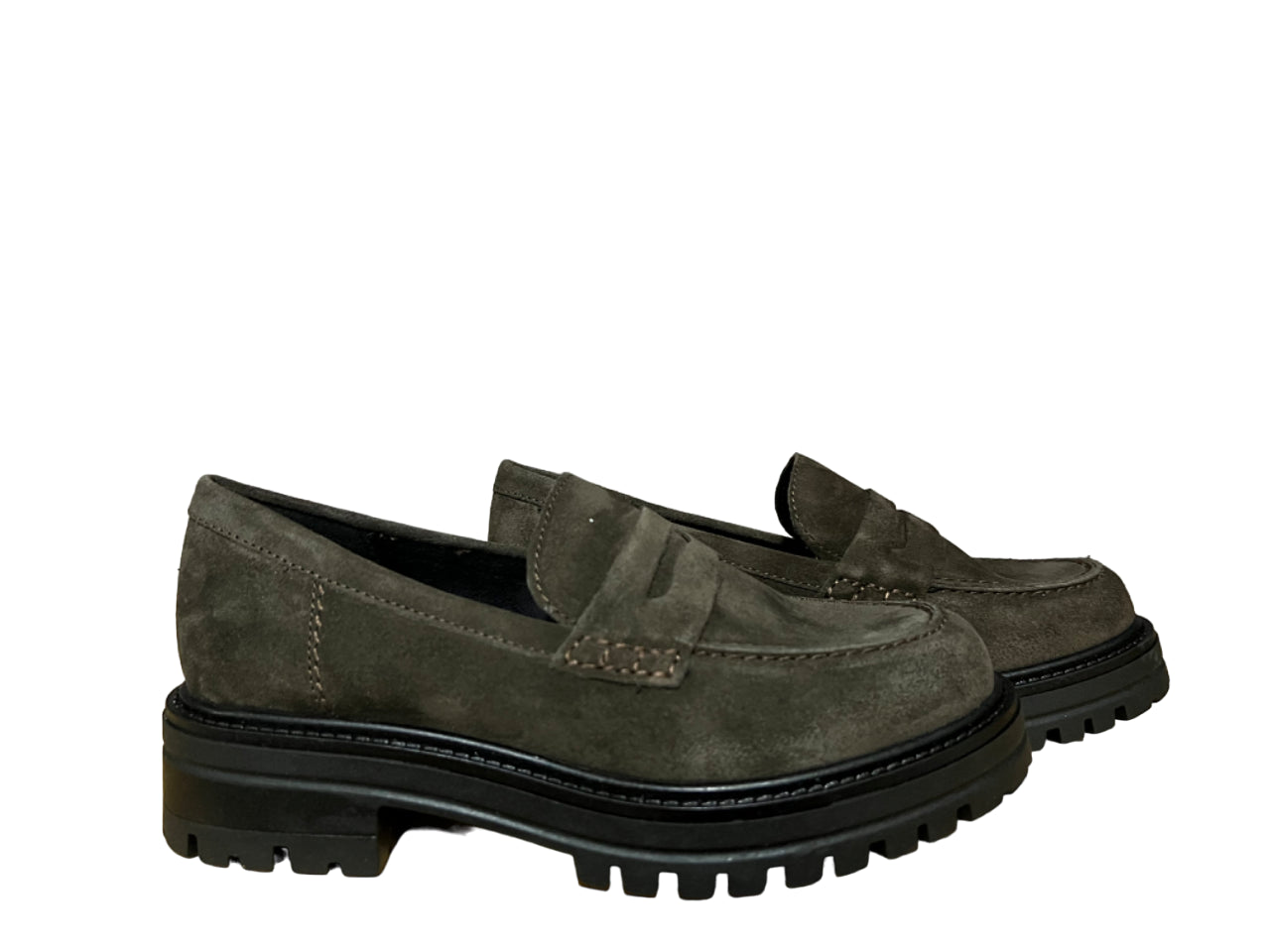 FRANCESCO BRUNELLI mocassino donna camoscio AO4105 100% pelle