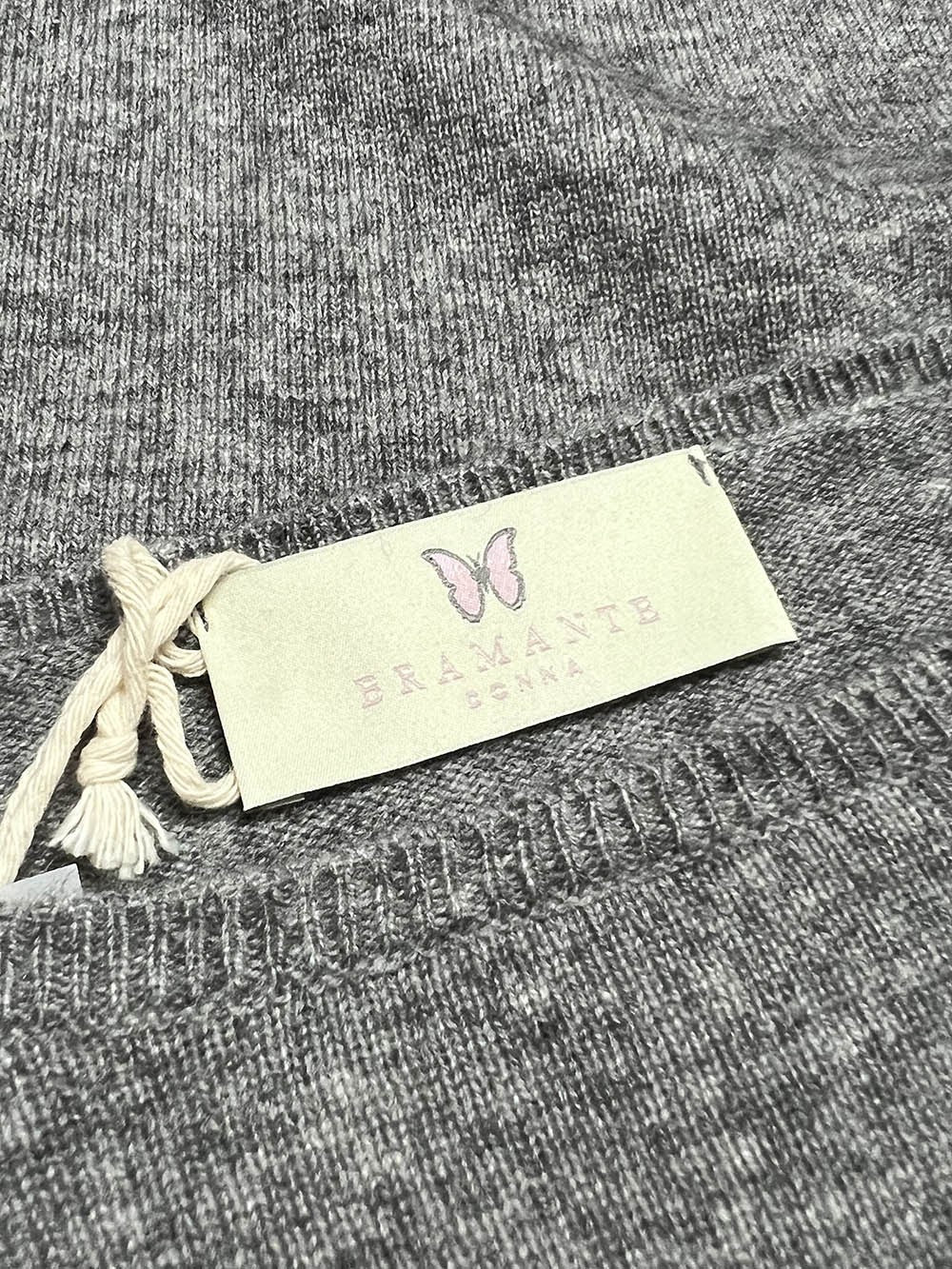 BRAMANTE maglia donna girocollo ampio art 25 100% cachemire