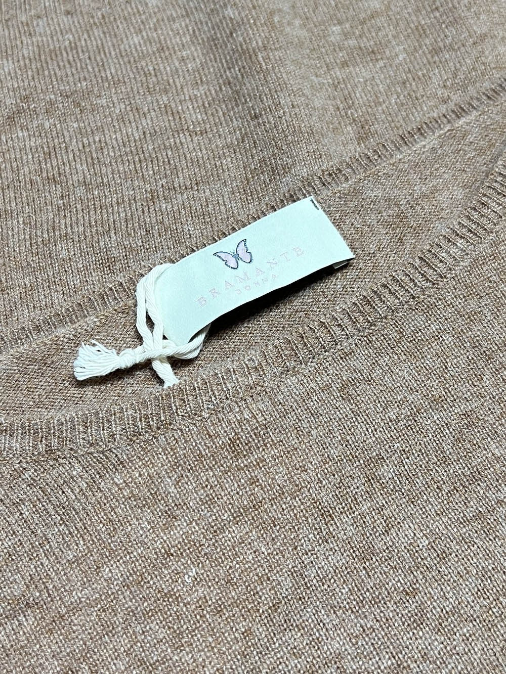 BRAMANTE maglia donna girocollo ampio art 25 100% cachemire