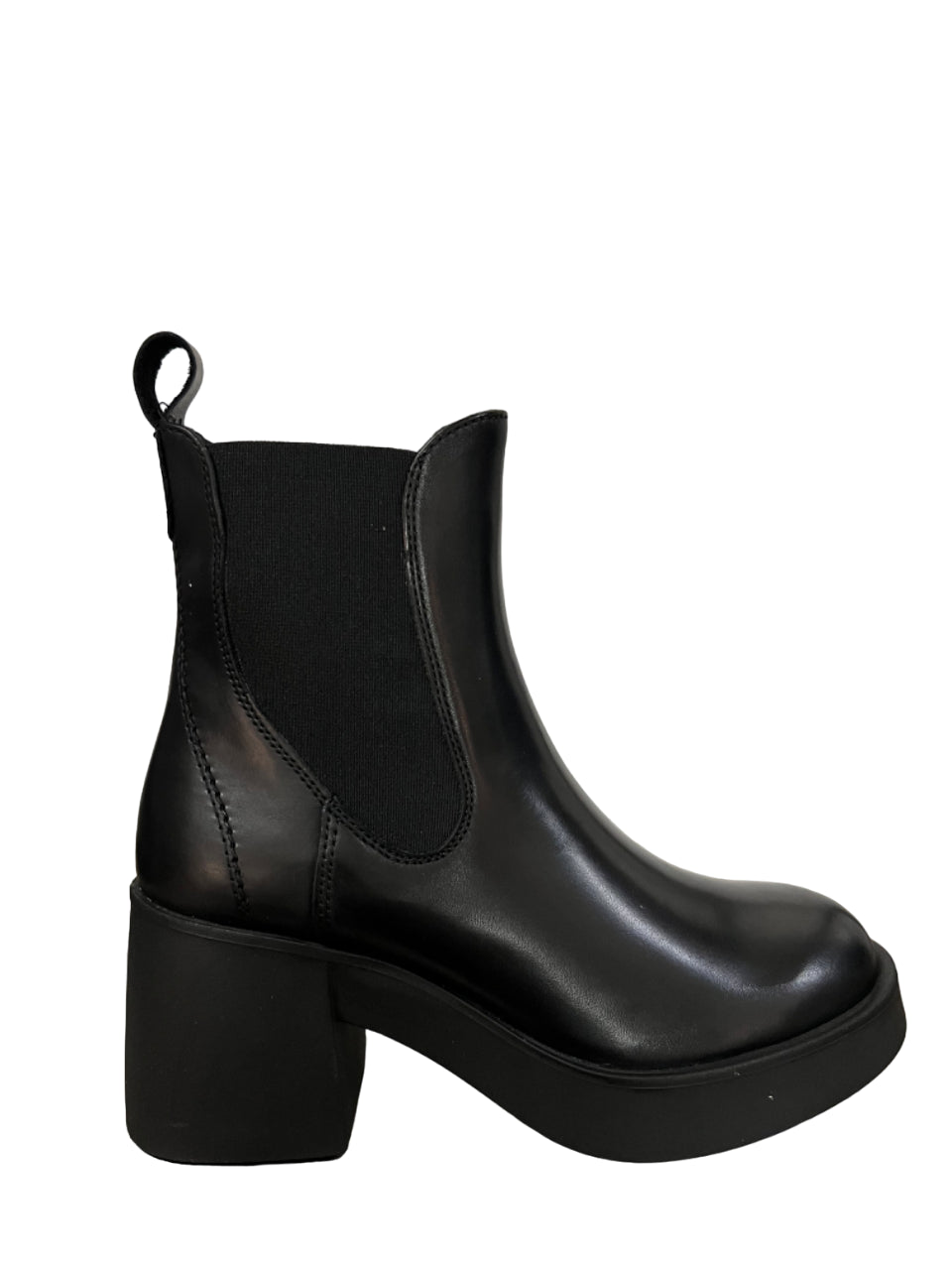 FRANCESCO BRUNELLI stivale basso donna pelle nero AR4714 100% pelle