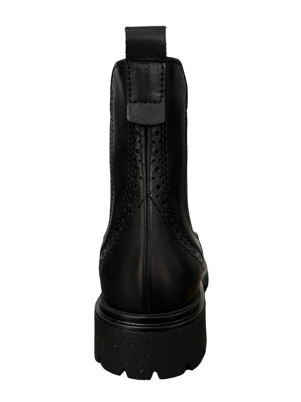 FRANCESCO BRUNELLI stivale basso donna beatles nero con impunture BP4719 100% pelle