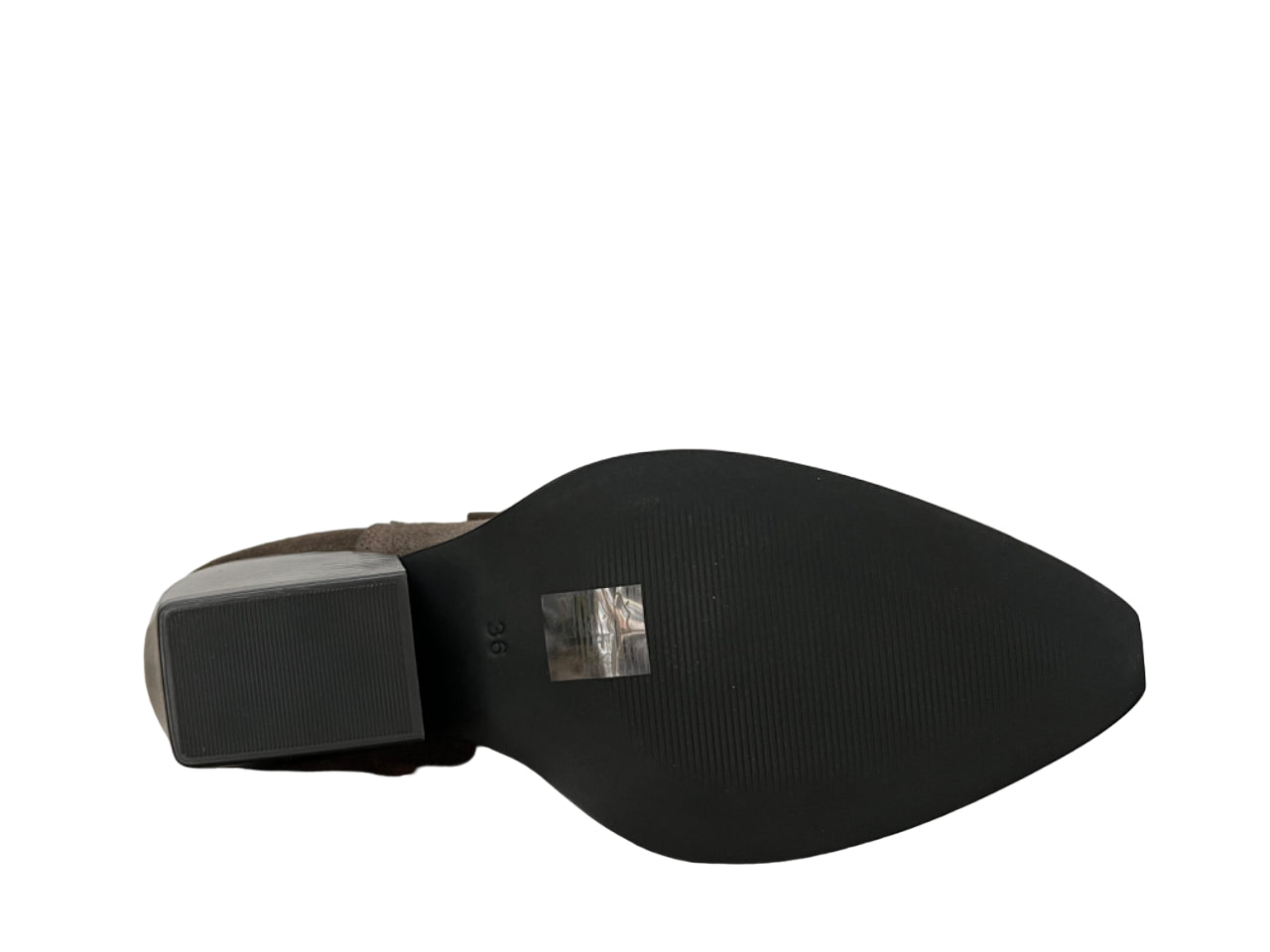 FRANCESCO BRUNELLI stivale donna texano camoscio marrone BV4818 100% pelle