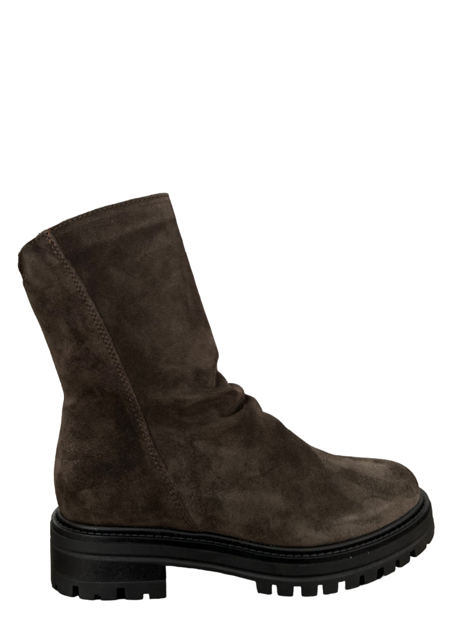 FRANCESCO BRUNELLI stivale basso camoscio AO4707 100% pelle