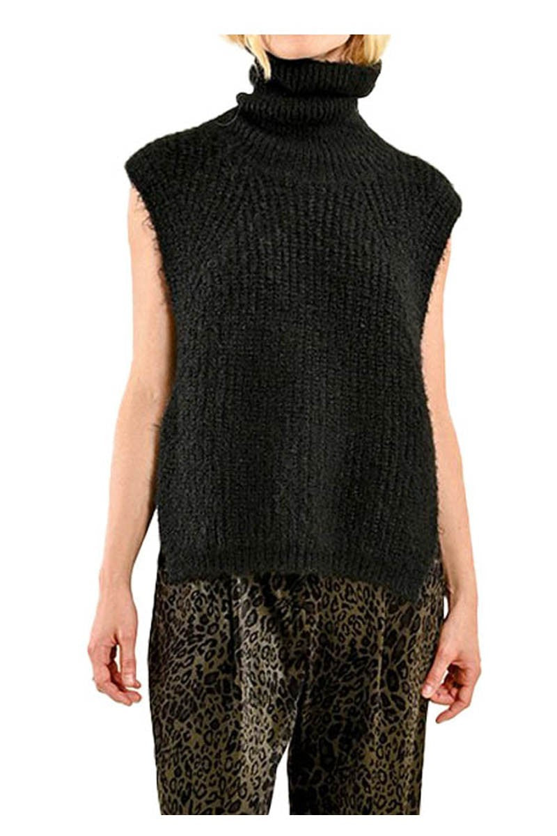 MOLLY BRACKEN gilet donna coste LA1621CN 48% poliestere 36% poliammide 16% acrilico