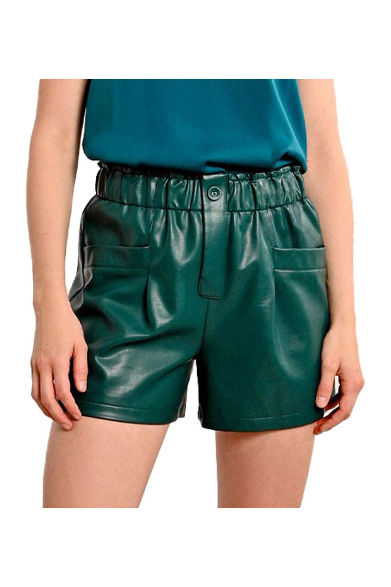 MOLLY BRACKEN short donna ecopelle TF103CN