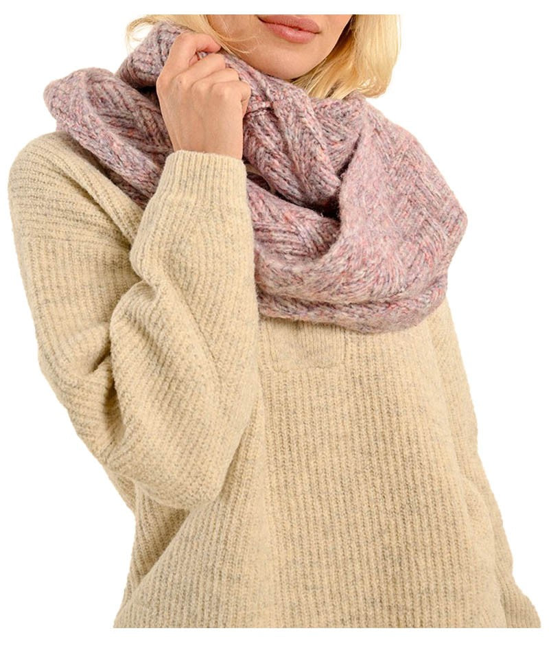 MOLLY BRACKEN sciarpa donna lilla B285CH 53% acrilico 35% poliammide 12% poliestere