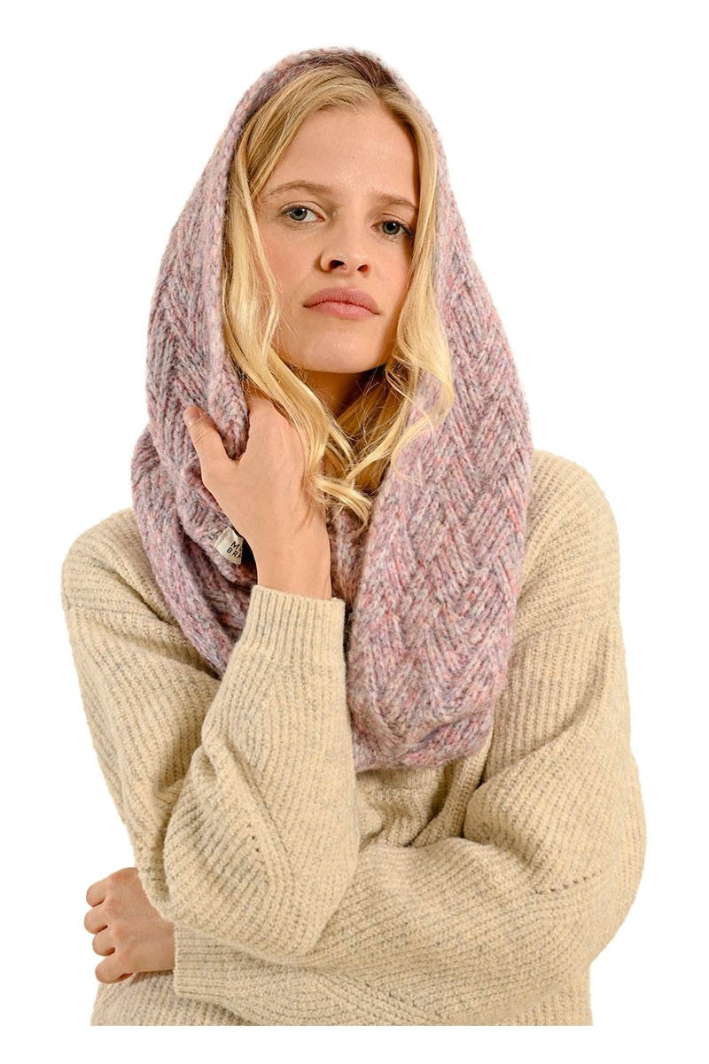 MOLLY BRACKEN sciarpa donna lilla B285CH 53% acrilico 35% poliammide 12% poliestere