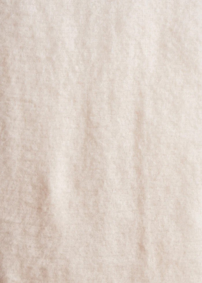 LA FEE MARABOUTEE sciarpa donna con frange unita COLONEL