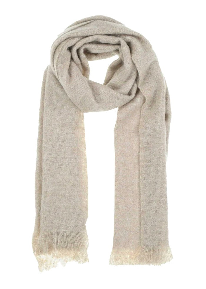 LA FEE MARABOUTEE sciarpa donna piccole frange ZLARINA