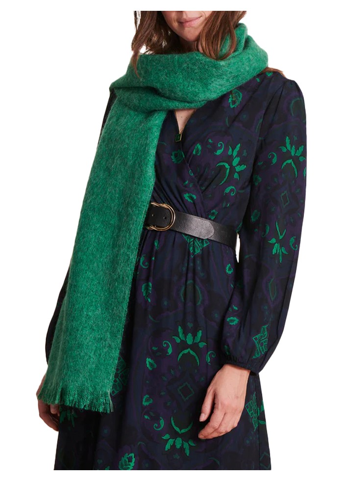 LA FEE MARABOUTEE sciarpa donna piccole frange ZLARINA