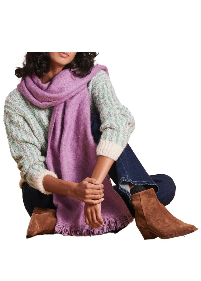 LA FEE MARABOUTEE sciarpa donna piccole frange ZLARINA