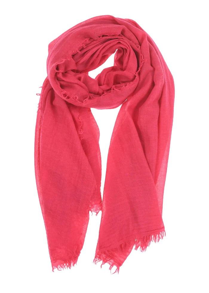 LA FEE MARABOUTEE sciarpa donna fuxia ZALOU