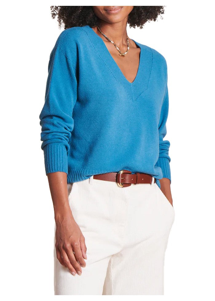 LA FEE MARABOUTEE maglia donna ZOLARA 50% viscosa 30% poliammide 20% lana MADE IN ITALY