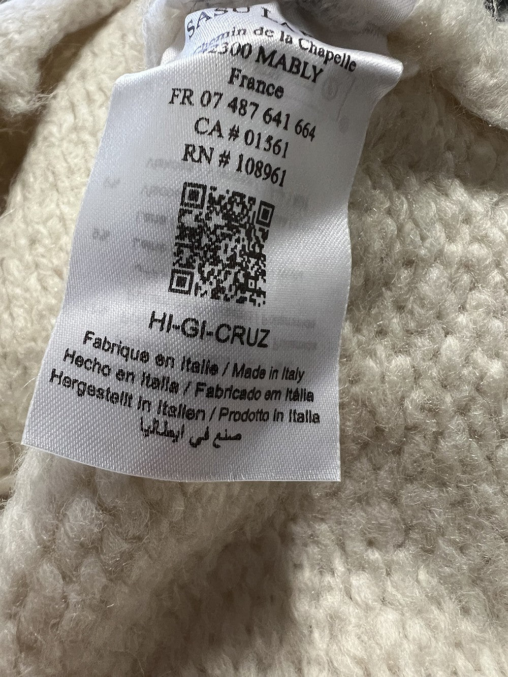 HUMILITY 1949 cardigan donna CRUZ MADE IN ITALY