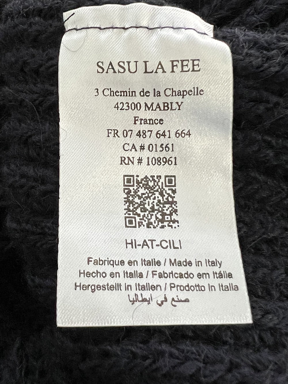 HUMILITY 1949 scaldacollo bavaglino coste inglesi CILI MADE IN ITALY