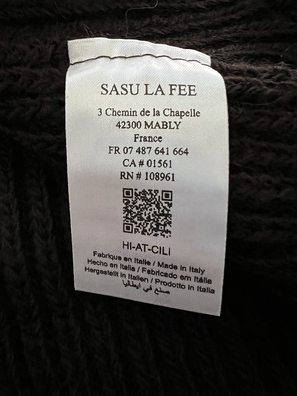 HUMILITY 1949 scaldacollo bavaglino coste inglesi CILI MADE IN ITALY