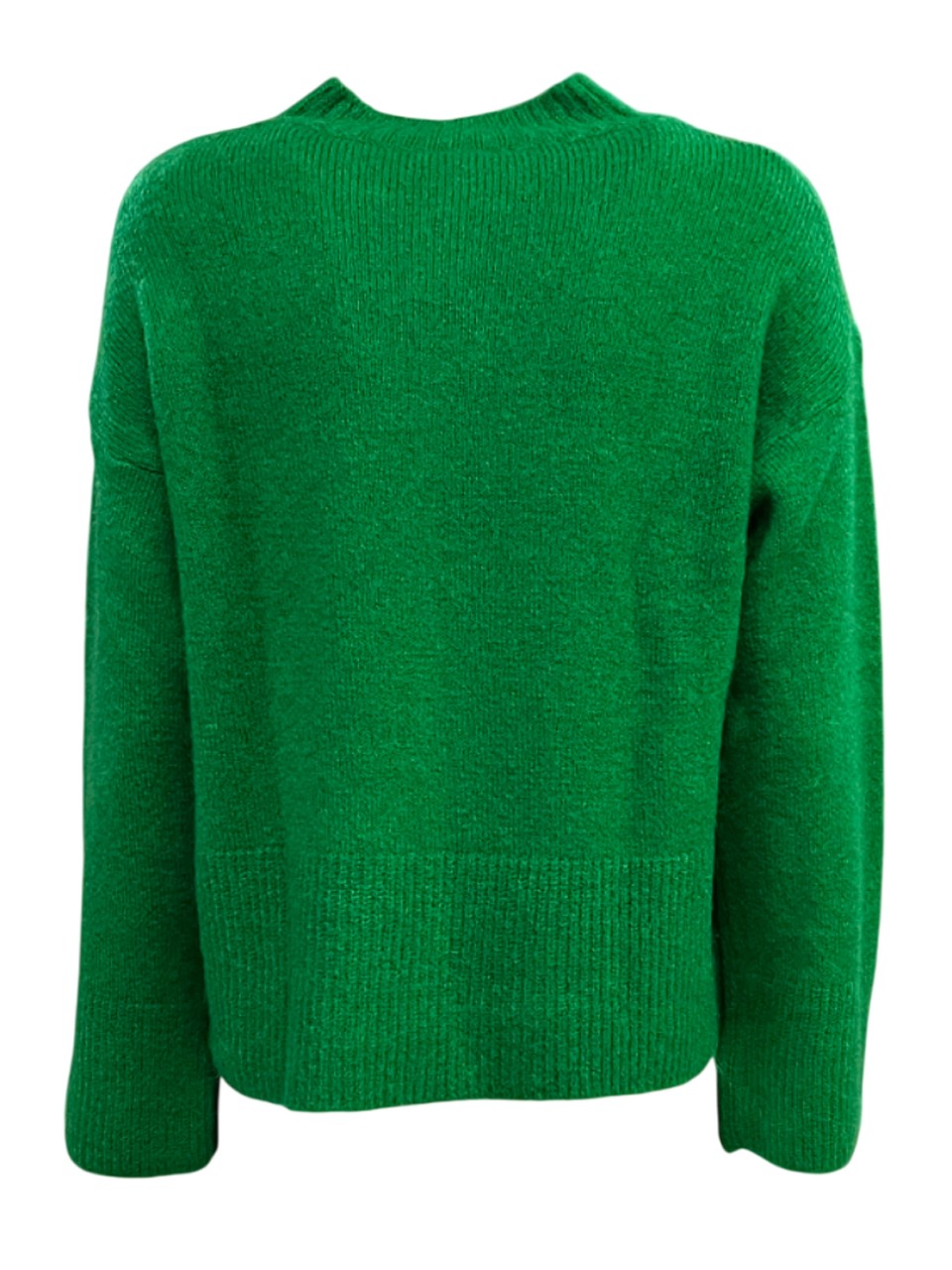 O’MER maglia donna verde OM018C MADE IN ITALY