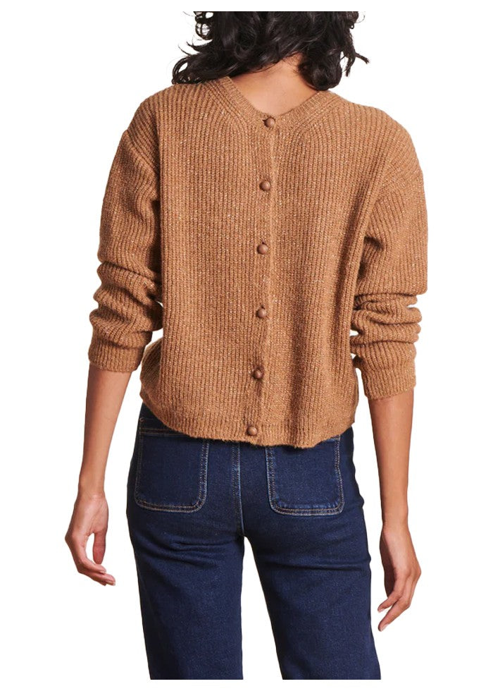 LA FEE MARABOUTEE cardigan con lurex ZELIMA MADE IN ITALY