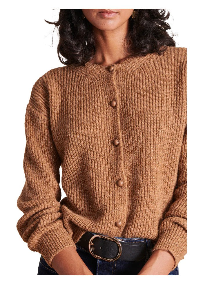 LA FEE MARABOUTEE cardigan con lurex ZELIMA MADE IN ITALY