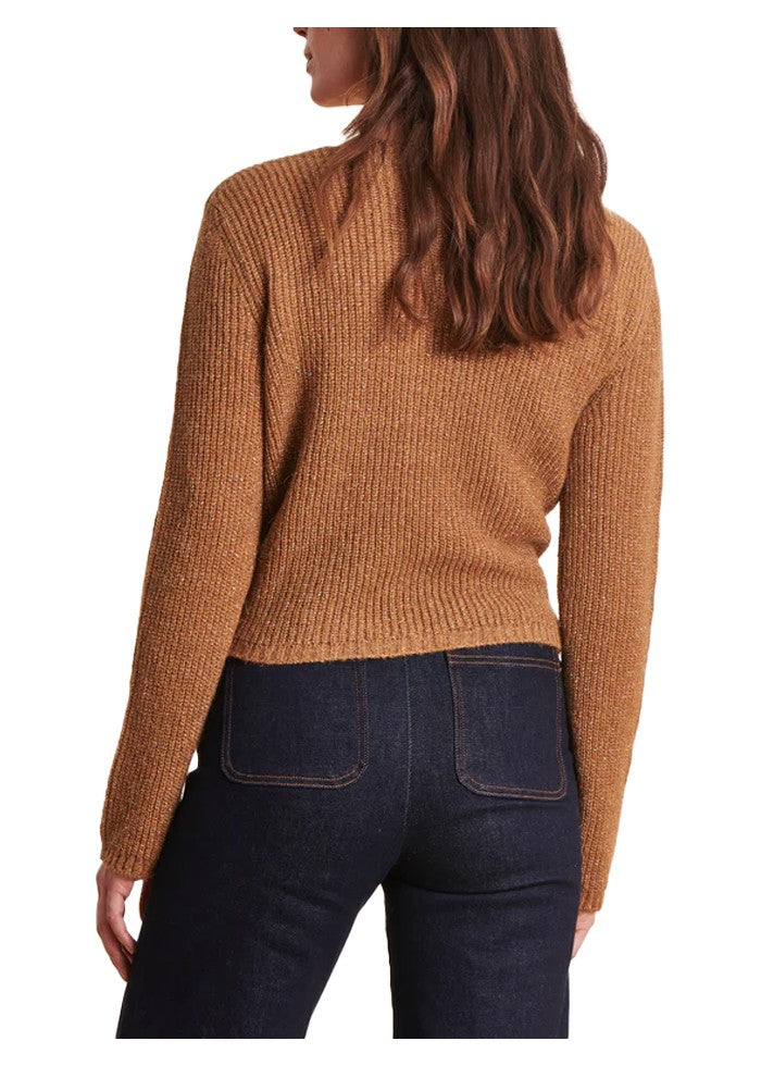 LA FEE MARABOUTEE maglia donna con lurex CANNES MADE IN ITALY