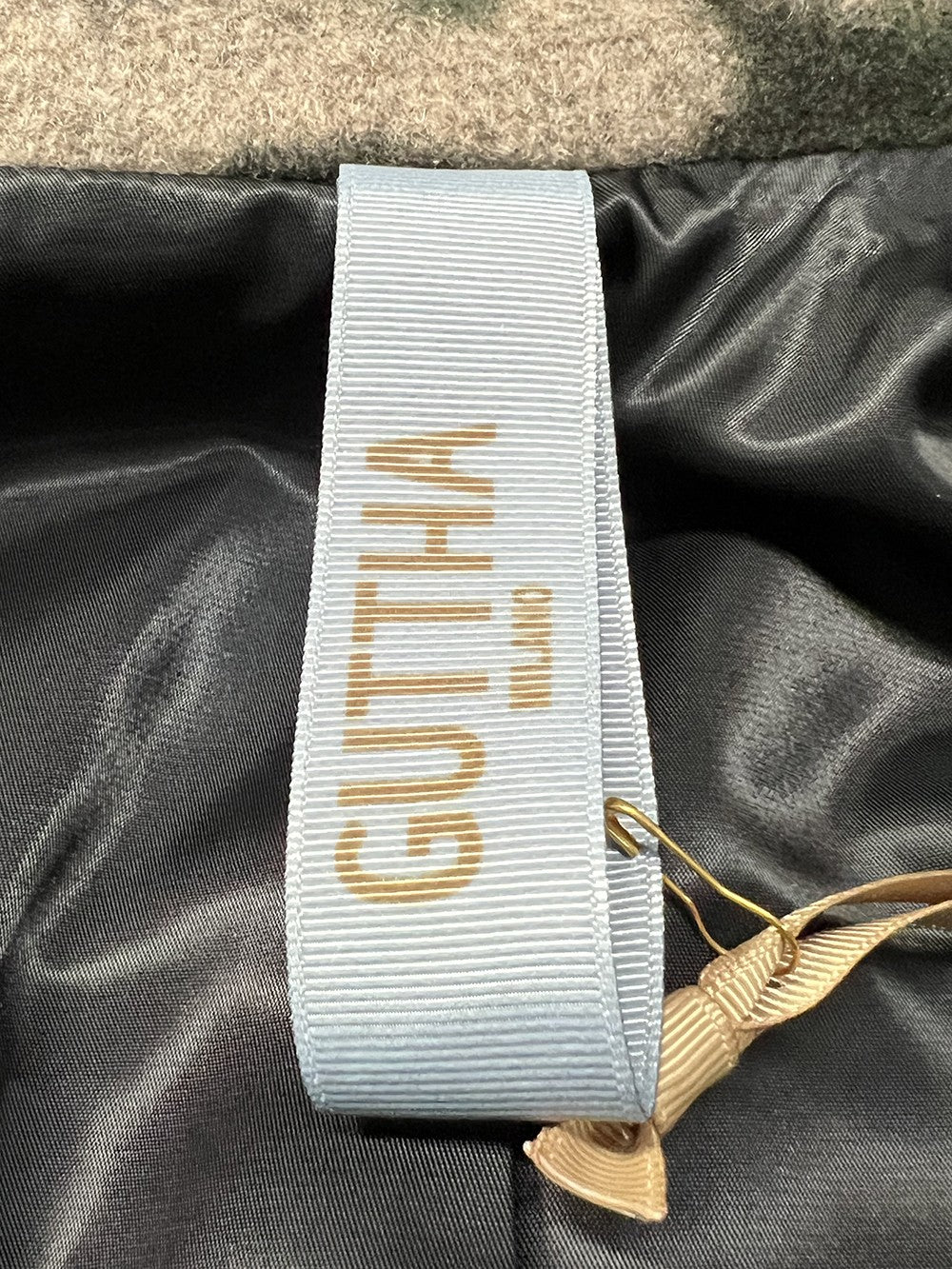 GUTTHA MILANO giaccone donna doppiopetto CAMO verde/nero/fango GUT24056 MADE IN ITALY