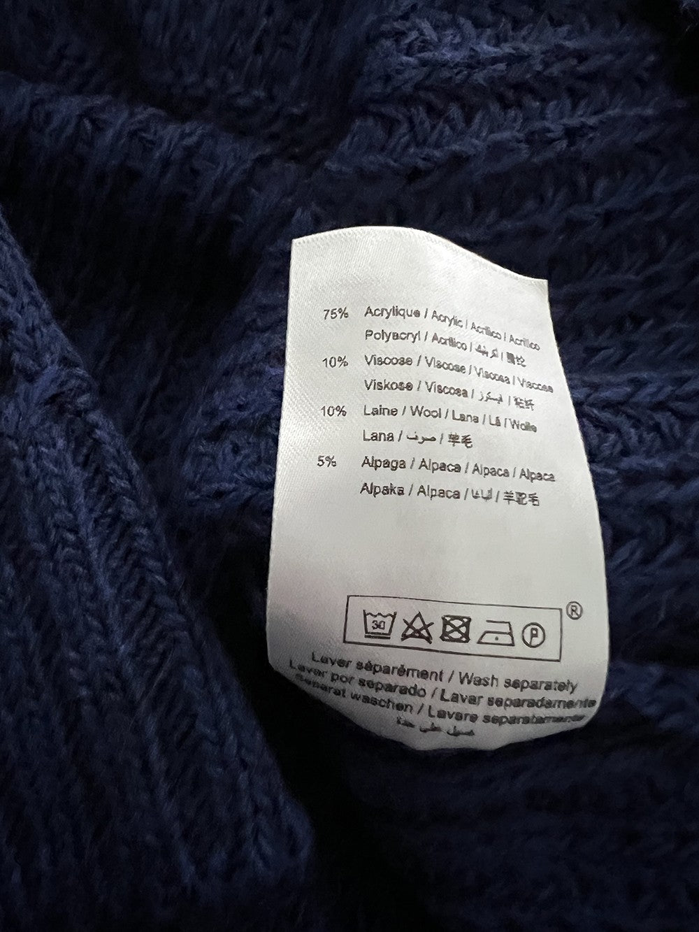 HUMILITY 1949 gilet donna collo alto bluette COLETI MADE IN ITALY