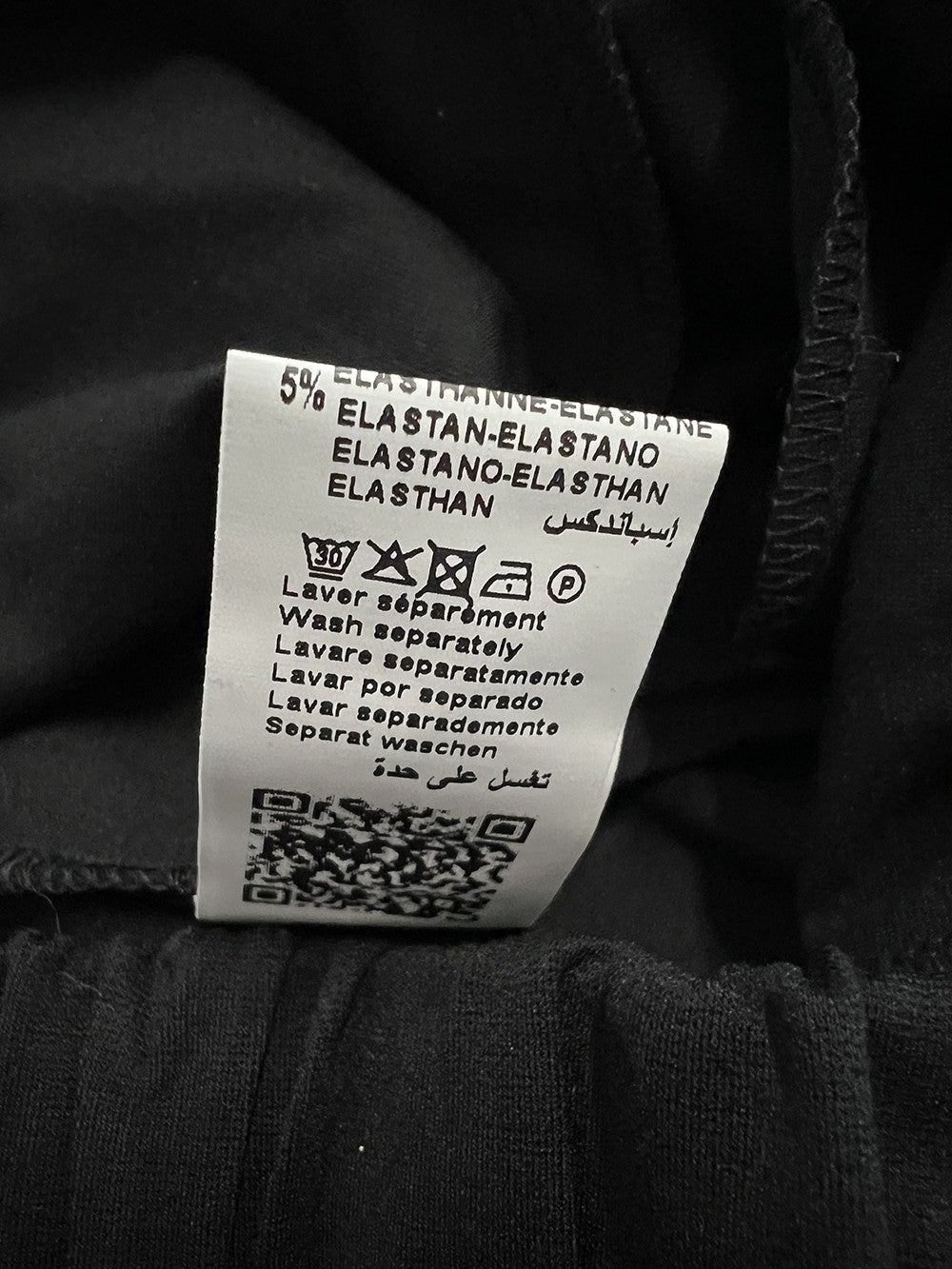 HUMILITY pantalone donna palazzo punto milano nero SOPHINO-M MADE IN ITALY