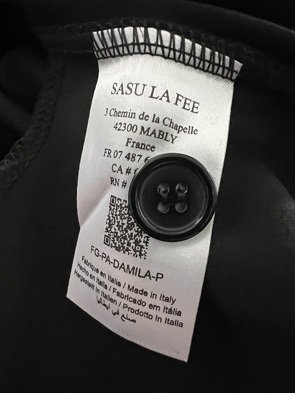 LA FEE MARABOUTEE pantalone donna lyocell DAMILA-P MADE IN ITALY