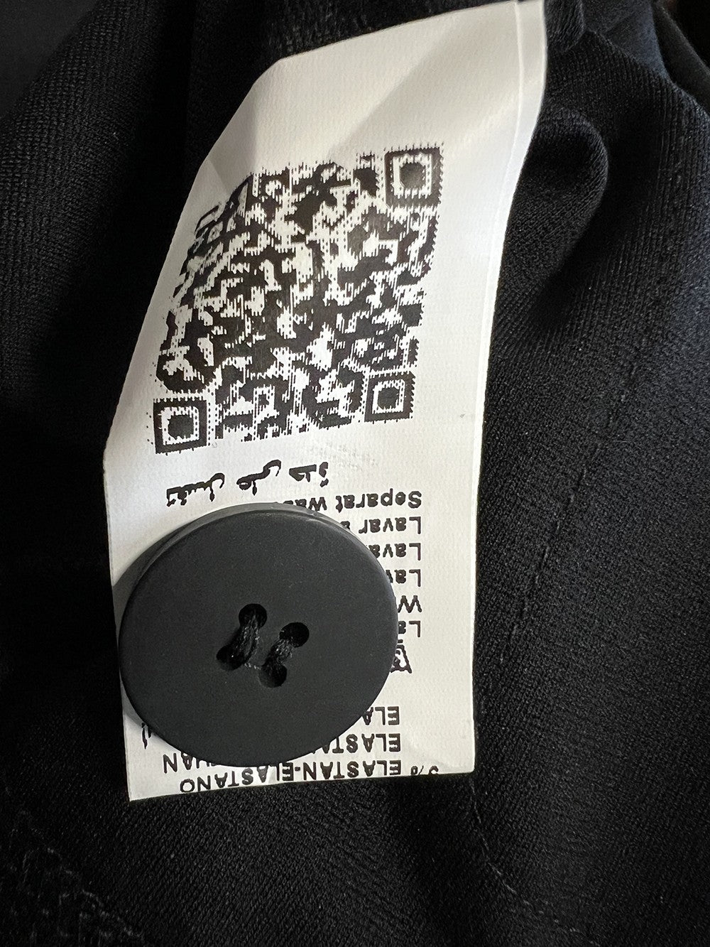 HUMILITY giacca donna corta punto milano nero CASIDY MADE IN ITALY