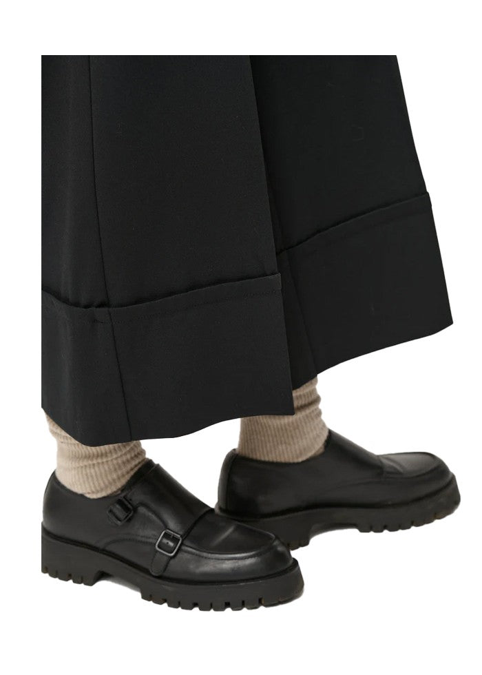 HUMILITY pantalone donna punto milano cropped SOPHIO MADE IN ITALY