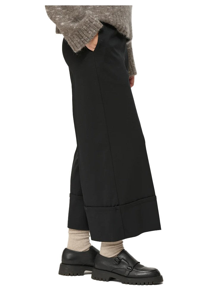 HUMILITY pantalone donna punto milano cropped SOPHIO MADE IN ITALY