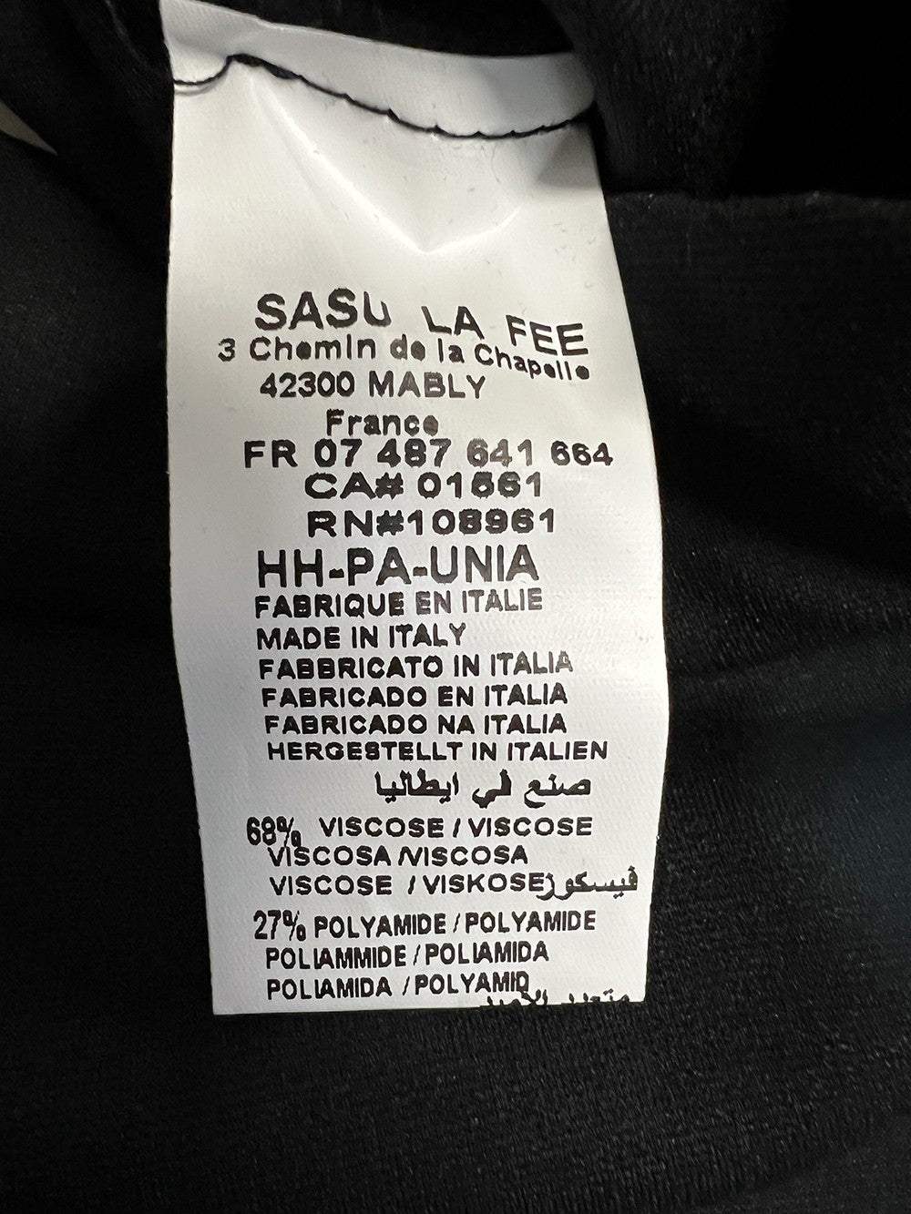 HUMILITY pantalone donna ovetto punto milano UNIA MADE IN ITALY