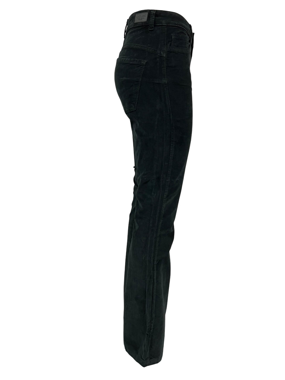 J-CUBE jeans donna a zampa velluto liscio push-up FIONA MADE IN ITALY