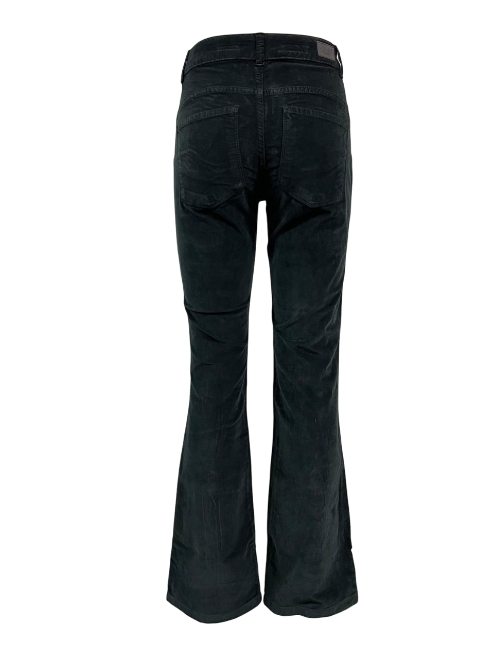 J-CUBE jeans donna a zampa velluto liscio push-up FIONA MADE IN ITALY